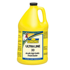 Simoniz Ultra Line 33 High Solid Floor Wax Gal (4 Per Case)