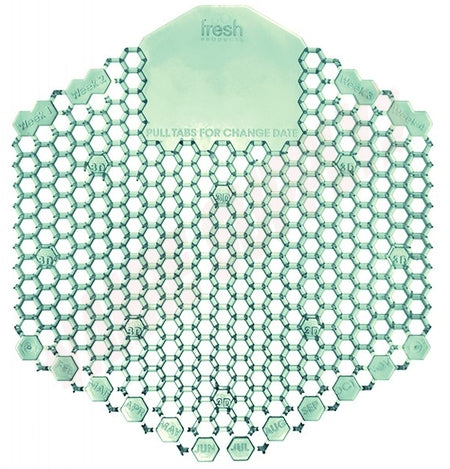 Wave Urinal Screen Cucumber Melon (10 Per Box)