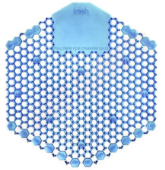 Wave Urinal Screen Cotton Blossom (10 Per Box)