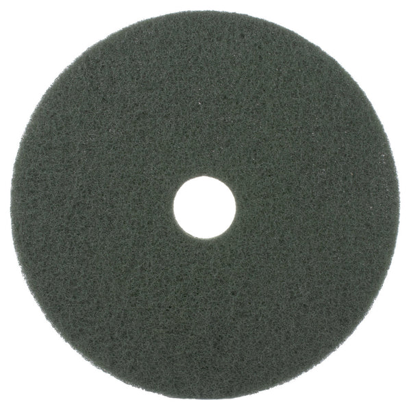 GREEN SCRUBBING FLOOR PAD (5 PADS PER BOX)