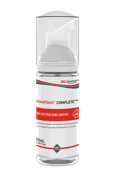InstantFOAM Complete Sanitizer Manual Pump 47mI (12 Per Box)