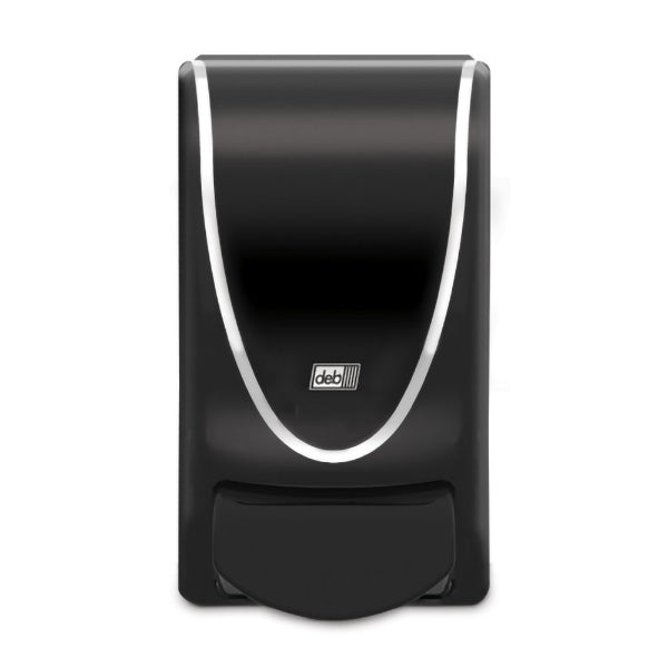 Deb Proline Curve Manual Dispenser Black Chrome 1L