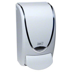 PROLINE CURVE MANUAL DISPENSER WHITE & CHROME 1L