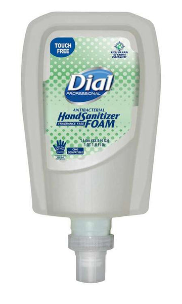 DIAL FIT FOAM HAND SANITIZER AUTO REFILL (1L-3/BOX)