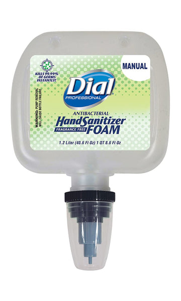 DIAL FIT FOAM HAND SANITIZER MANUAL REFILL (1.2L-3/BOX)