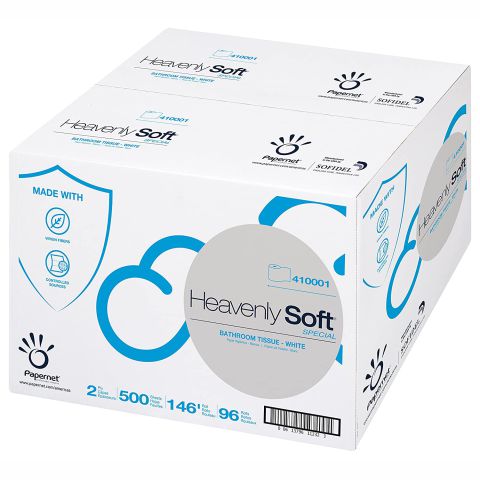 TRADITIONAL BATHROOM TISSUE HEAVENLY SOFT 410001 (96 PER CASE)