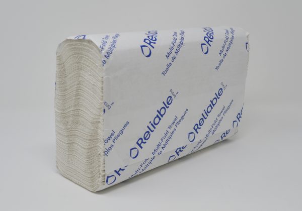 MULTI FOLD TOWEL WHITE V00353  (4000 PER BOX)