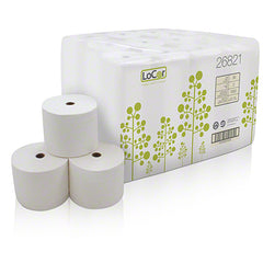 LOCOR TOILET TISSUE 2 PLY 1000 SHEET ROLL 36 ROLL CASE