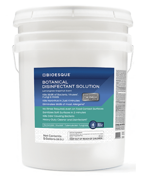 BIOESQUE BOTANICAL DISINFECTANT (5 GALLON PAIL)